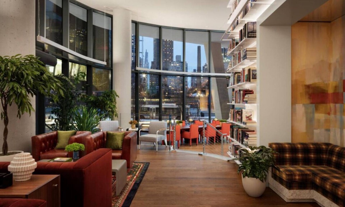 Snyder Square House | Queen Queen Room at Graduate New York, Rooftop Views, Pets Allowed!