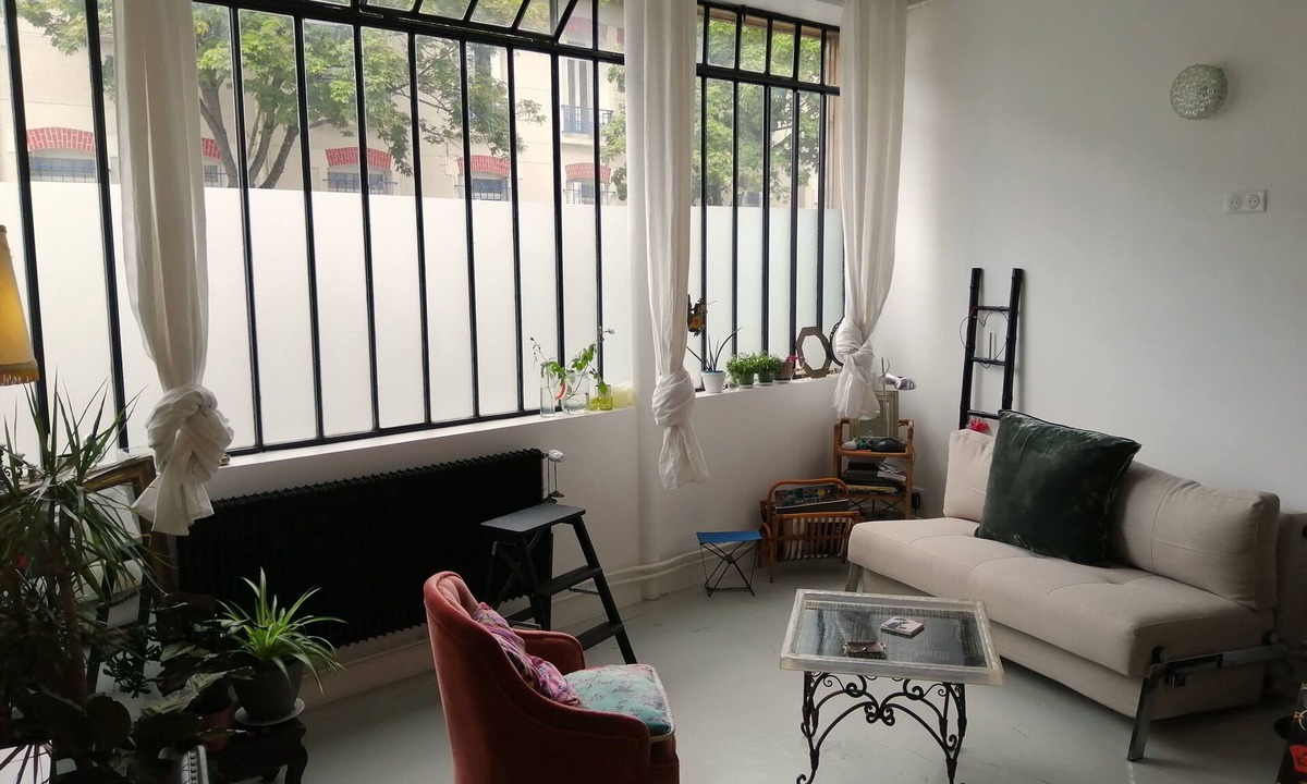 Bagnolet Apartment | Quiet and spacious 90 m² loft in Bagnolet
