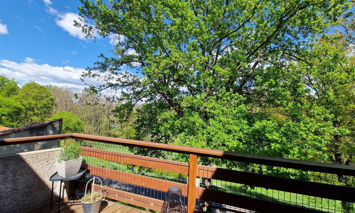 Vieille-Brioude Apartment | Quiet Apartment 50 m from a River with Private Terrace