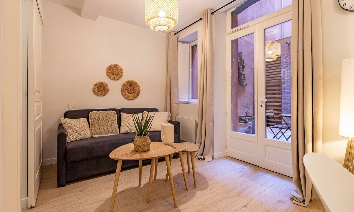 Saint-Etienne Apartment | Quiet downtown location - Apartment with a terrace
