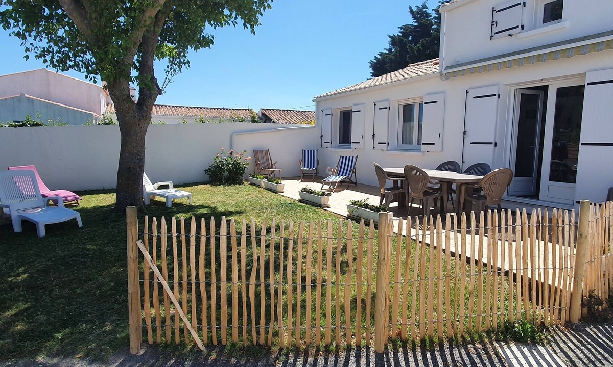 L'Epine House | Quiet house on the island of Noirmoutier for 8 people 500m from the beach, ideal for families