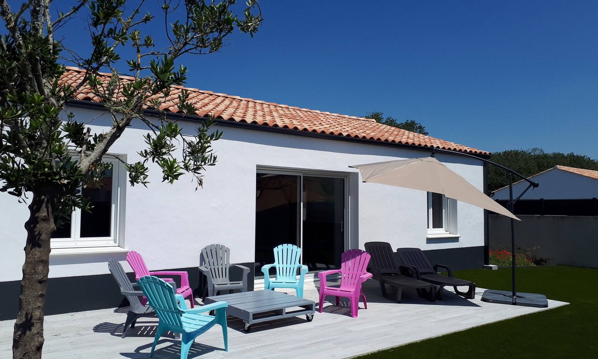 Notre-Dame-de-Monts House | Quiet new house 900m from the beach