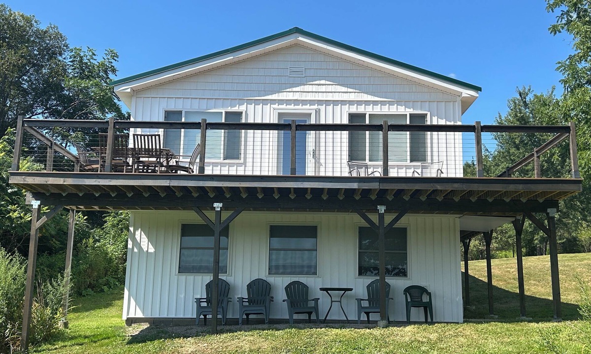 Ellicottville House | Quiet retreat, valley views, zoned heating and cooling fire pit and new deck!