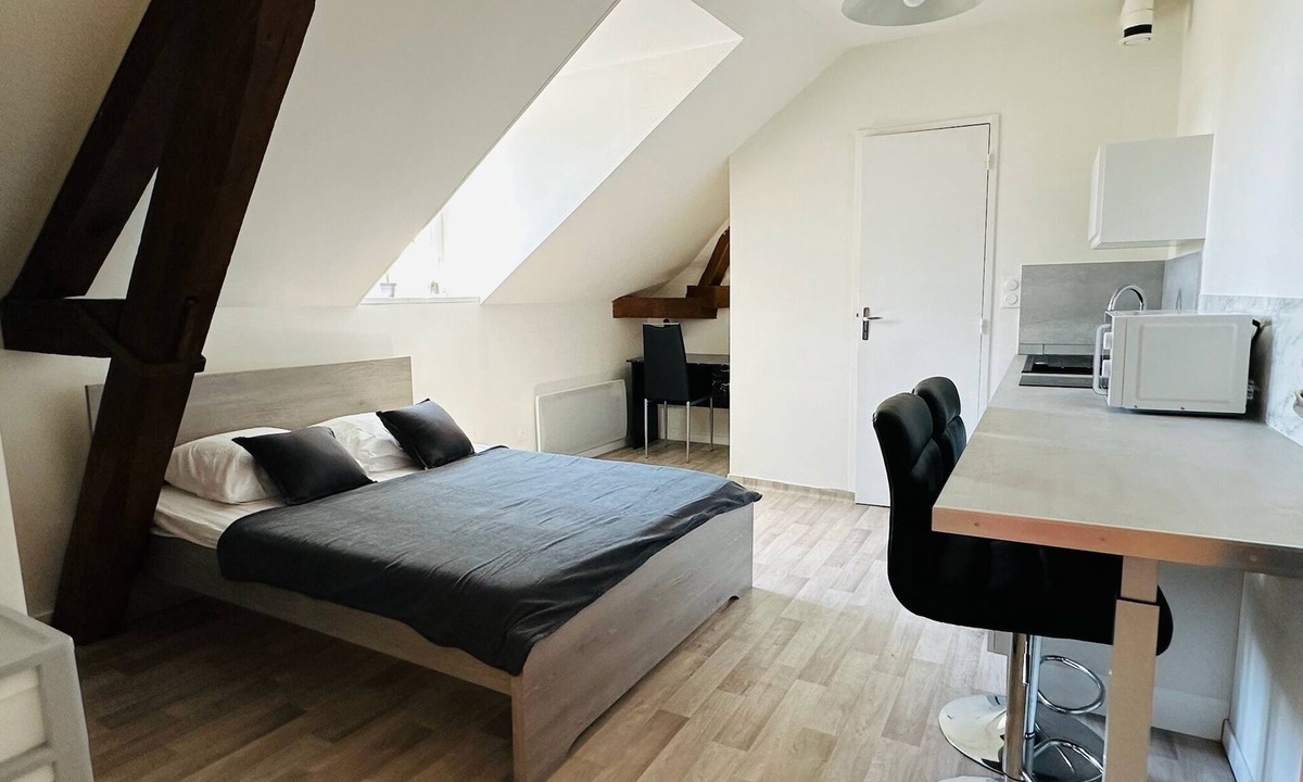 Troyes Apartment | Quiet Studio 11 with Wifi and Parking Troyes