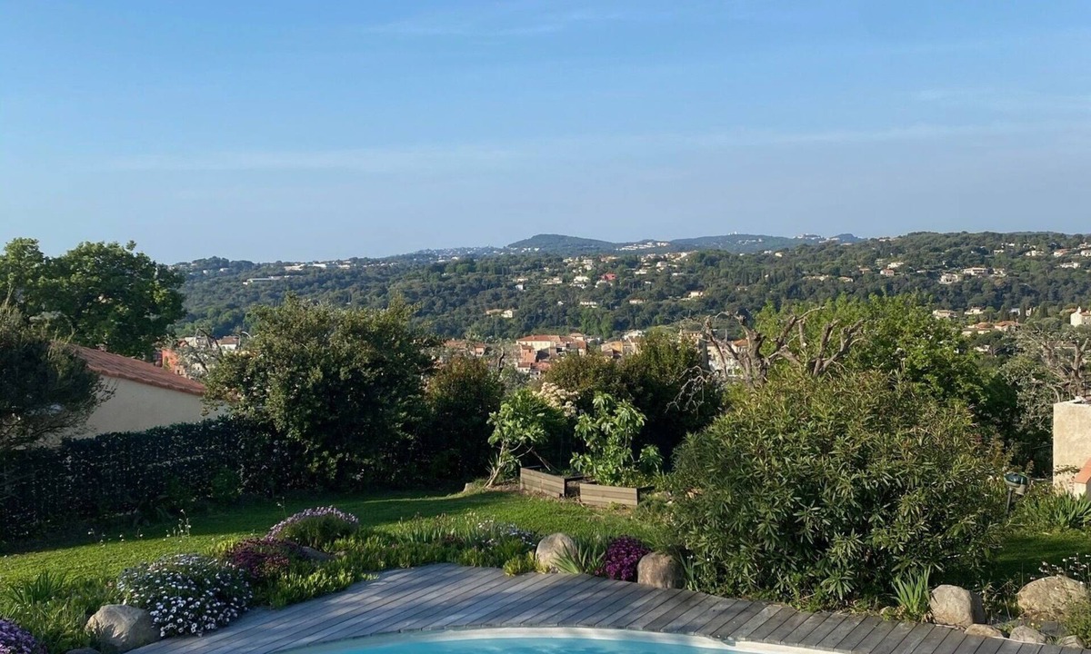 Biot Villa | Quiet villa with panoramic view and separate studio