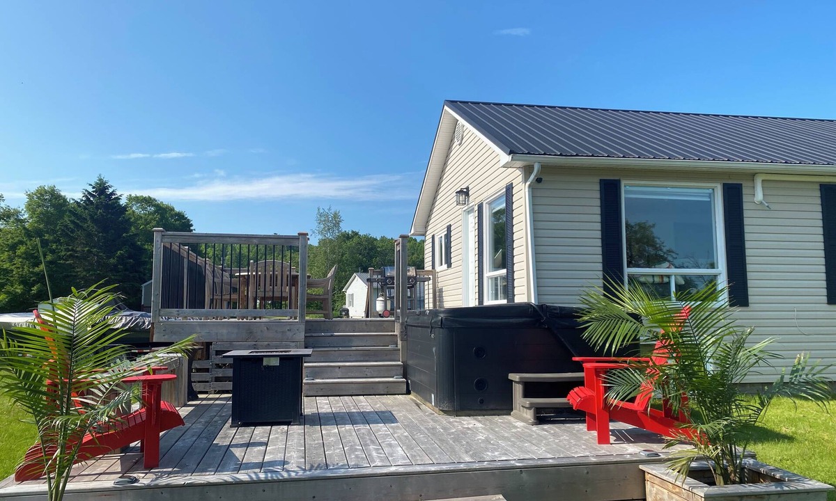 Waterville Cottage | Quiet Waterfront Cottage w/Hot Tub, River View & Access only 2 min to Boat Ramp
