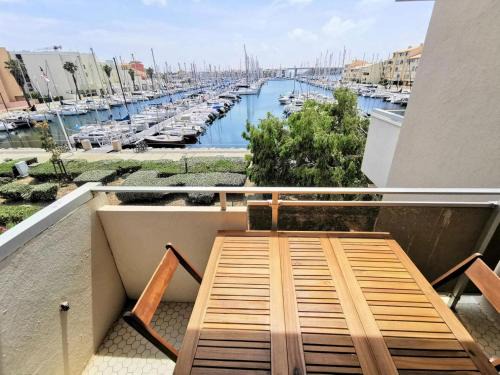 Leucate Apartment | Résidence Le Canigou - Grand studio 4 couchages PORT LEUCATE MAE-4834