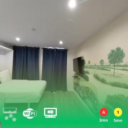 Vincennes Apartment | Rêves de jardin -SV242- Centre Vincennes avec Terrasse