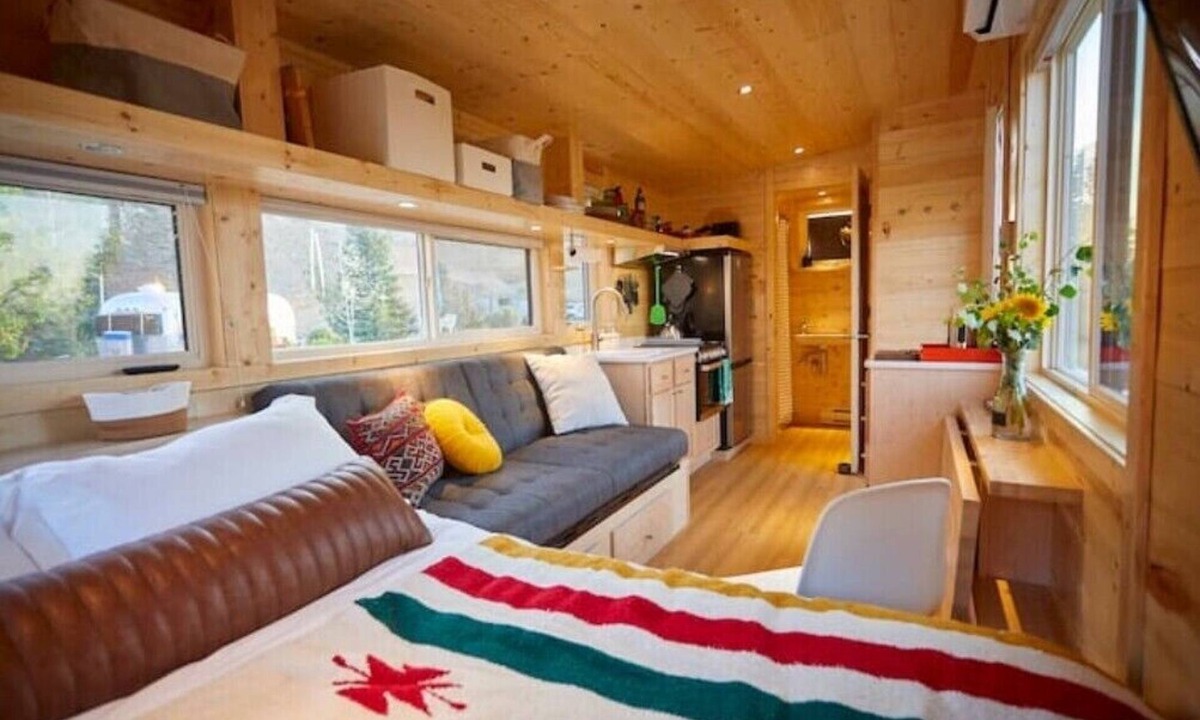 Arroyo Hondo House | Rainbow TinyHome W View & Hot Tub near Hot Springs