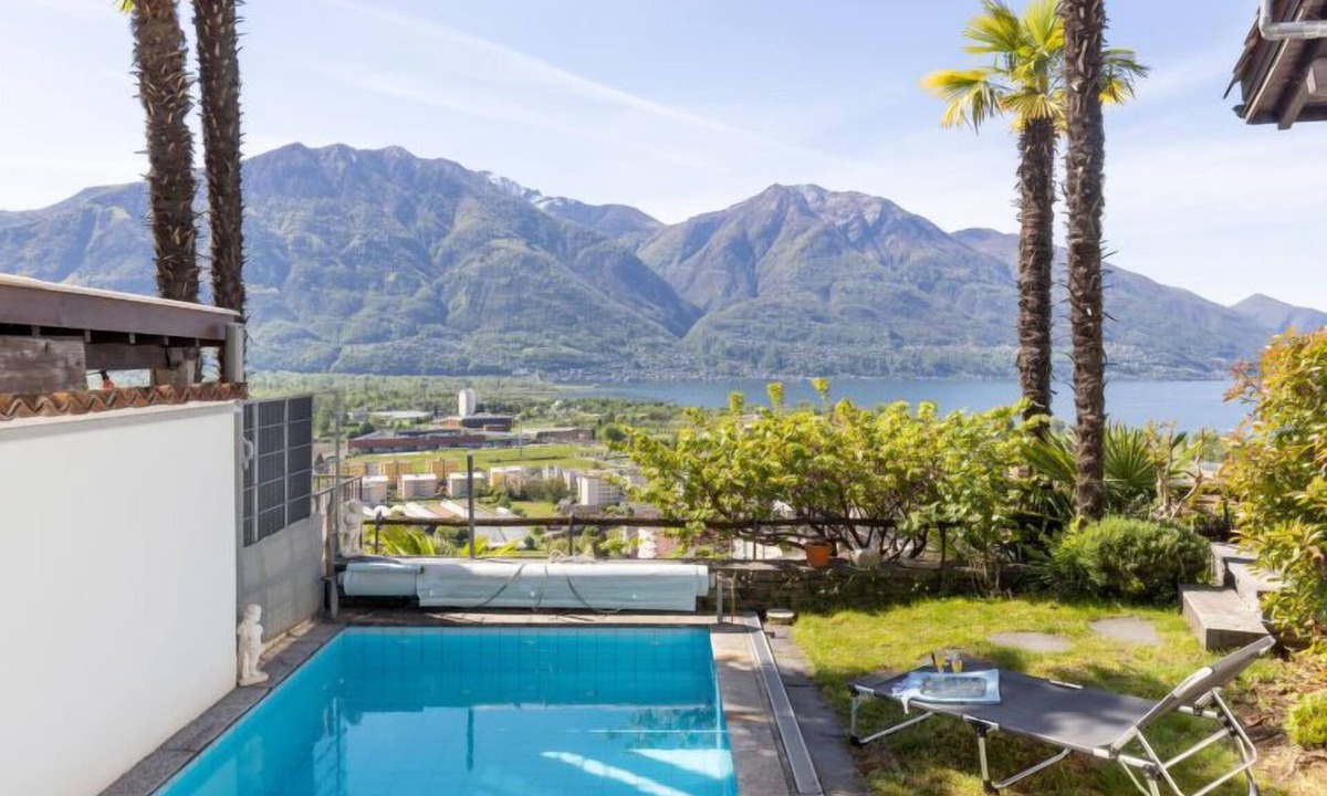 Gordola Apartment | Ramarro Lakeview by Interhome