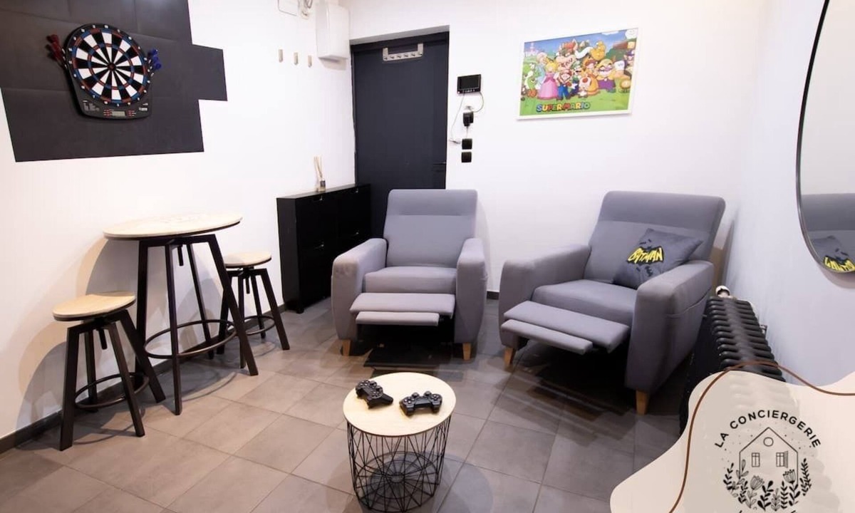 Lens Apartment | Ready Player, jeux, wifi, proche Bollaert, 2 pers