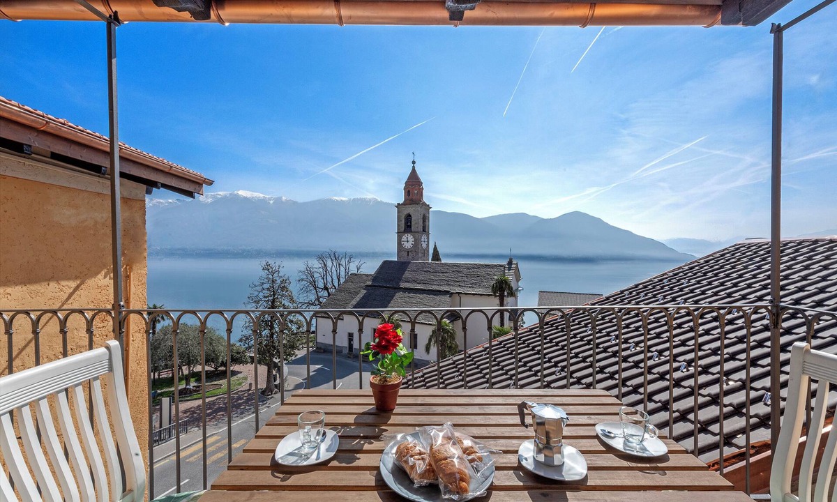 Ronco sopra Ascona Apartment | Red And Yellow Apartments, Ronco sopra Ascona, Switzerland