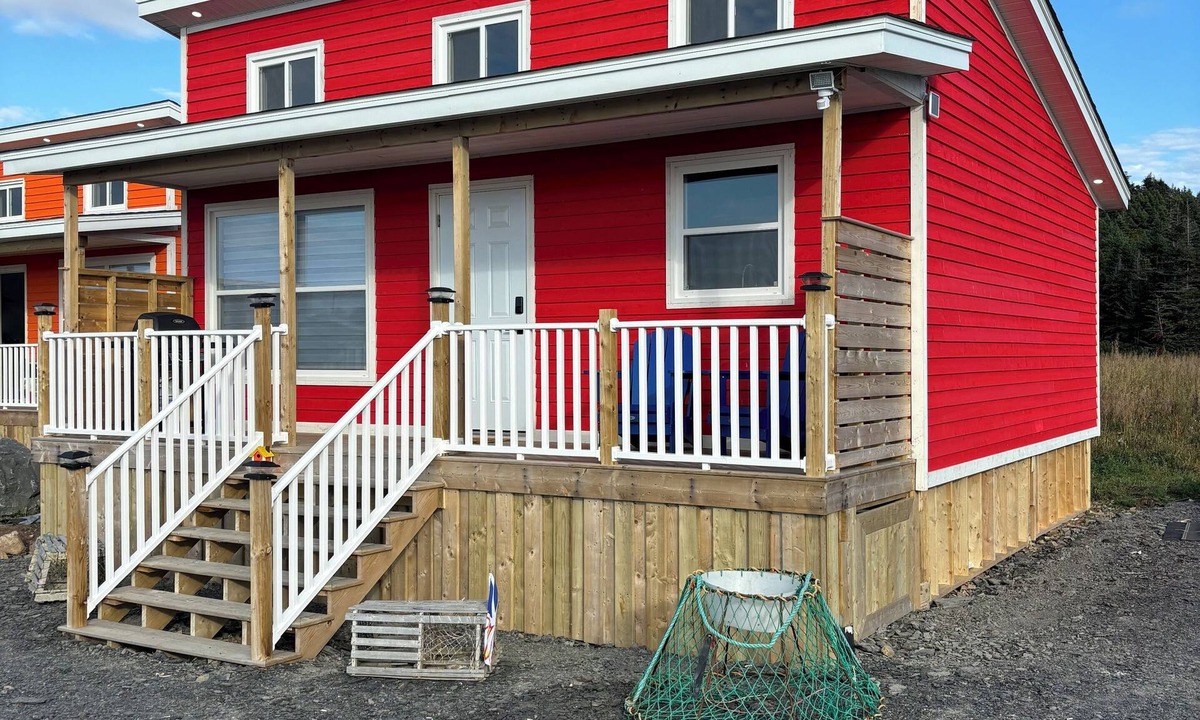 Twillingate Cottage | Red Jellybean: Great ocean views and sunsets close to town