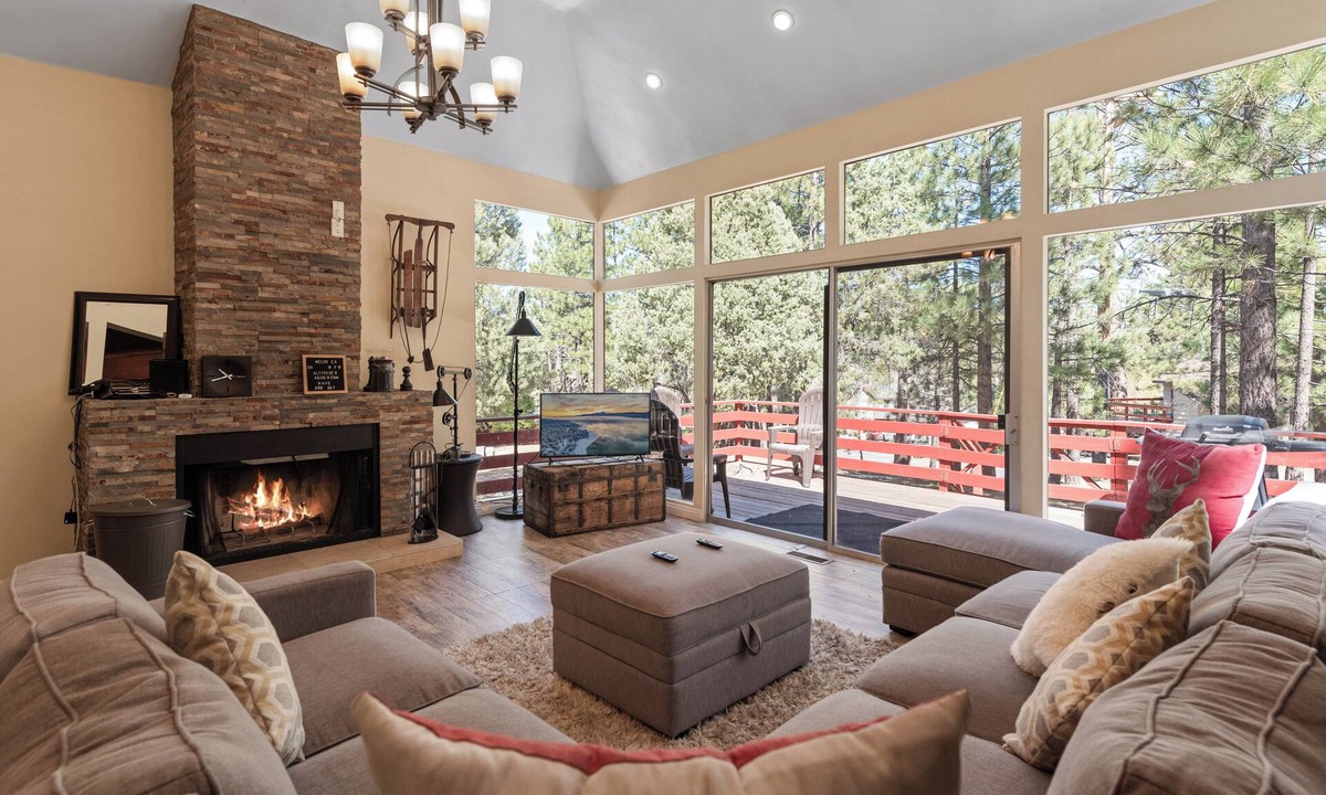 Big Bear Cabin | Redwood Elegance