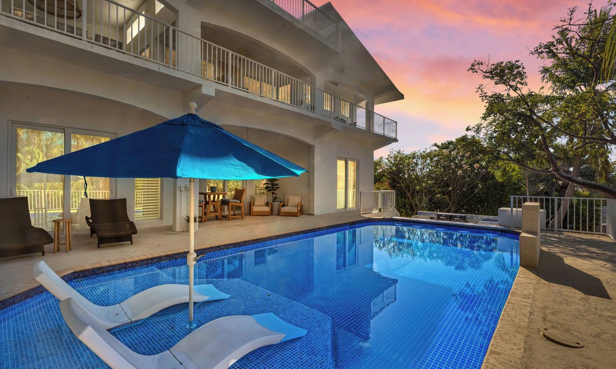 Marathon House | Reel Joy: Waterfront Luxe with Pool and Private Dock