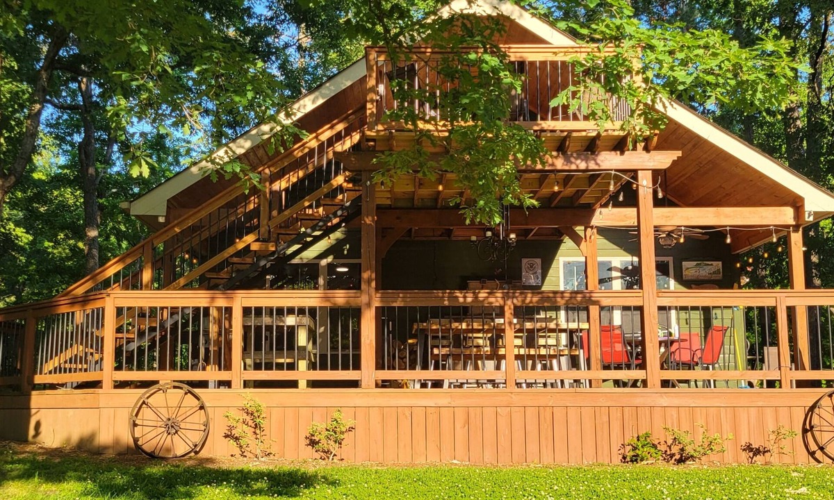 Athens Cabin | Reel Sunset at Dogwood! view of lake wheeler 1.5 miles from Lucy's Branch Marina