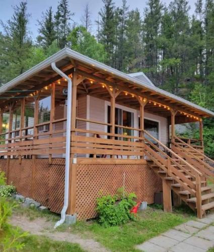 Saint-Ambroise Ski Chalet | Refuge Boréal - Bord du lac paisible