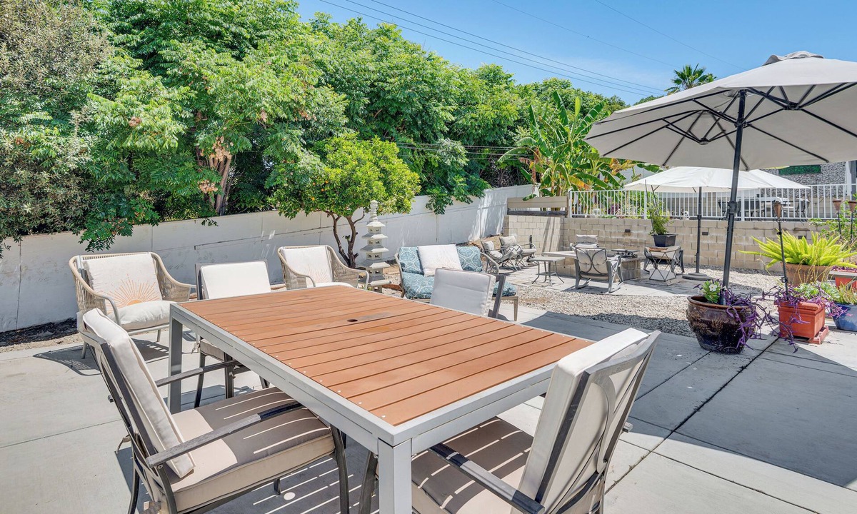 Hacienda Heights House | Relax Fireside: Hacienda Heights Gem w/Patio!