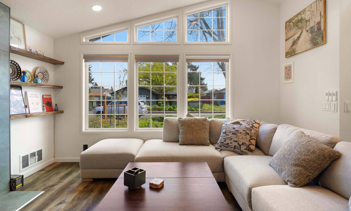 Harlow House | Relax in the Zen Den, a cozy 2-bedroom retreat near Autzen and downtown Eugene.