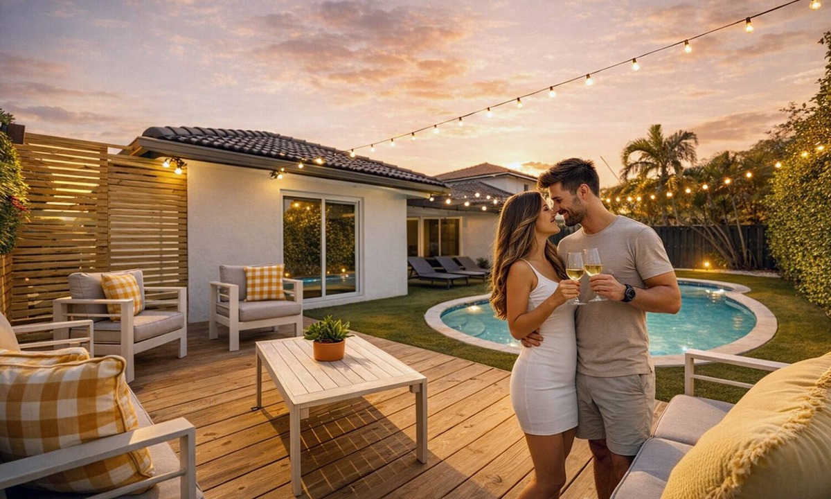 Richmond West House | Relax Miami Scape/Pool/Mini Golf & Wine Welcome