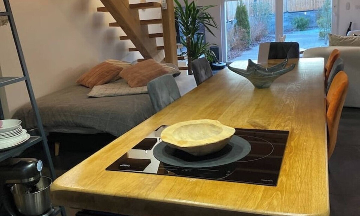Moyenmoutier House | Relaxation house 6 persons big spa Kota-grill