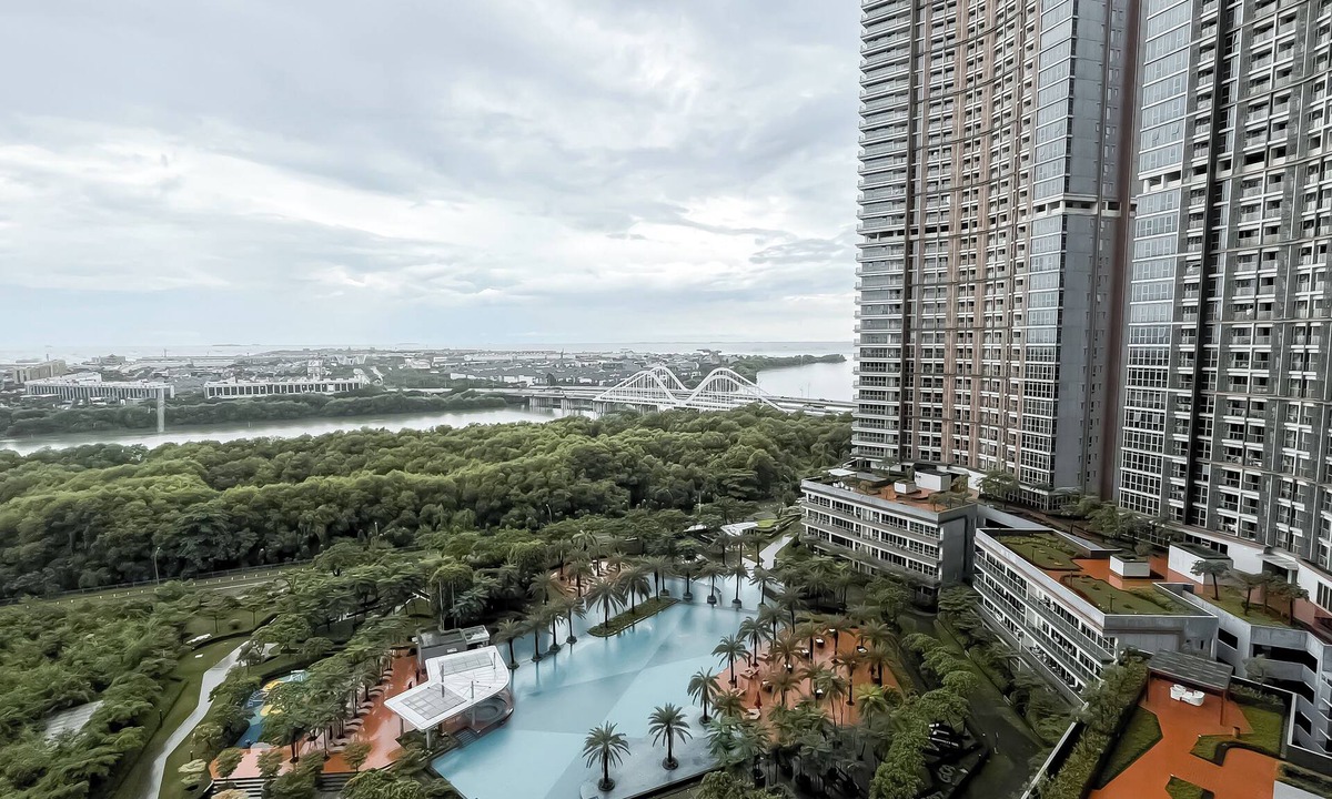 Pantai Indah Kapuk Apartment | Relaxing And Stylish 1Br At Gold Coast Apartment