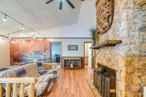 Louisburg House | Relaxing Cabin Retreat w/Games! Louisbug Hideaway