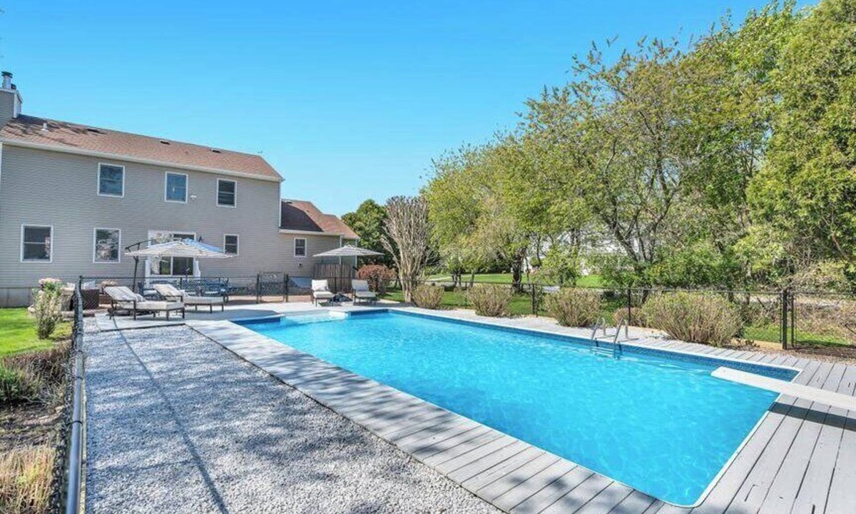 Greenport West House | Relaxing Greenport Escape, Heated Pool, Private Beach Access Steps from the Home