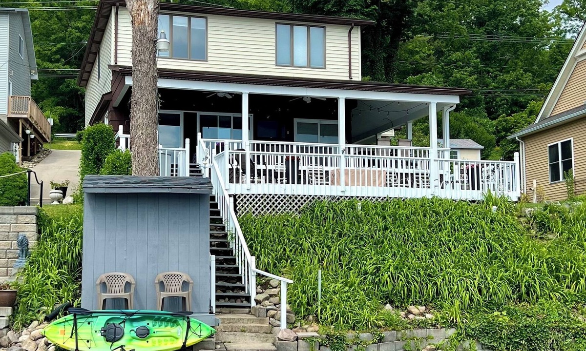 Conesus House | Relaxing Lake House Getaway w/Amazing Decks/Views