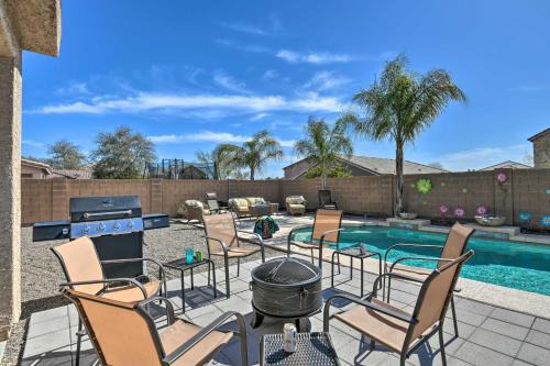 San Tan Valley House | Relaxing San Tan Valley Retreat w/Pool & Hot Tub!