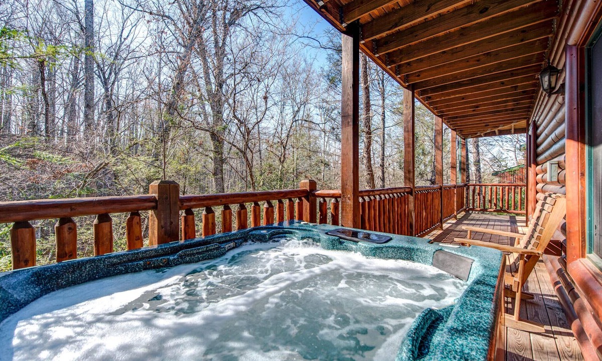 Hemlock Hills Cabin | Relaxing Wooded Views with a Hot Tub and Pool Table for Ultimate Comfort