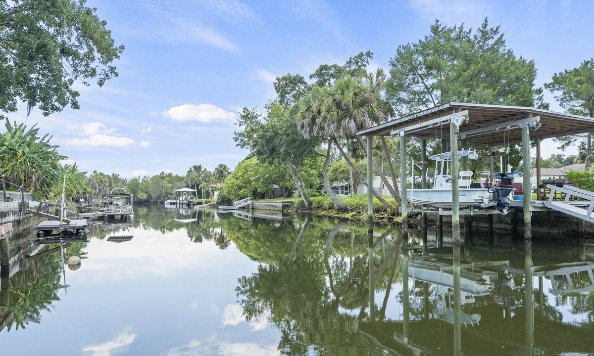 Indian Waters House | Remodeled Crystal River Waterfront Home with Heated Pool