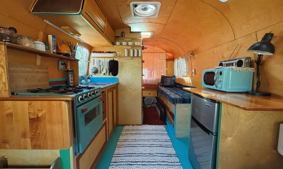 Oklahoma City House | Renovated 1976 Airstream Argosy, A Wooded Retreat in Oklahoma City