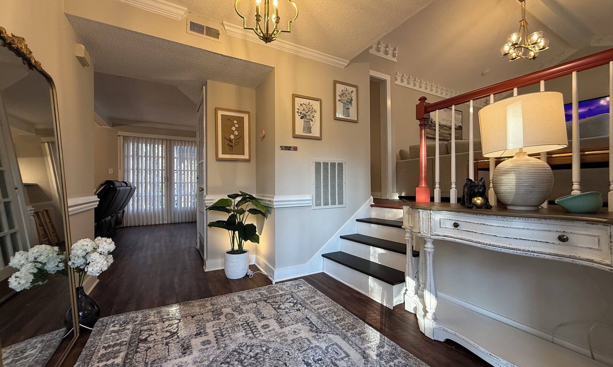 North Raleigh House | Renovated 3BR & 2.5BA House with game room, deck, and a fenced yard