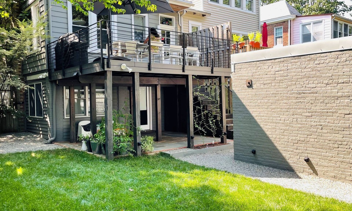 North Cleveland Park House | Renovated Designer Garden Suite - Private Patio