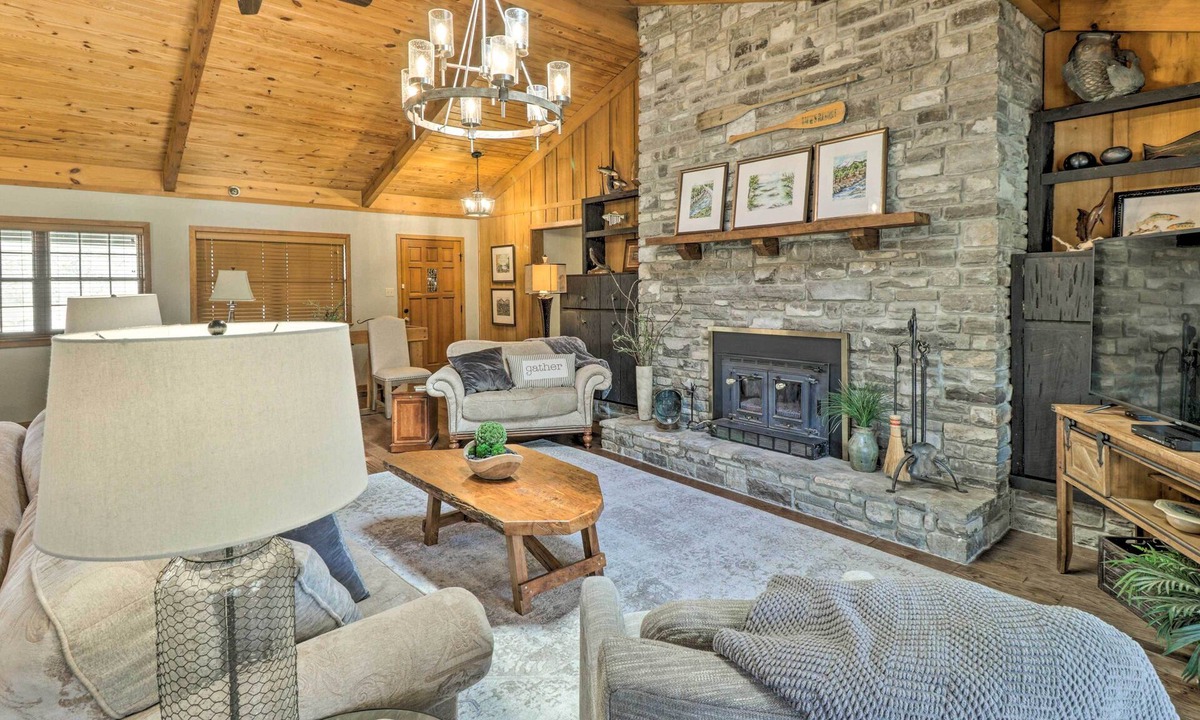 Boswell House | Renovated Riverfront Retreat w/Deck & Grill!