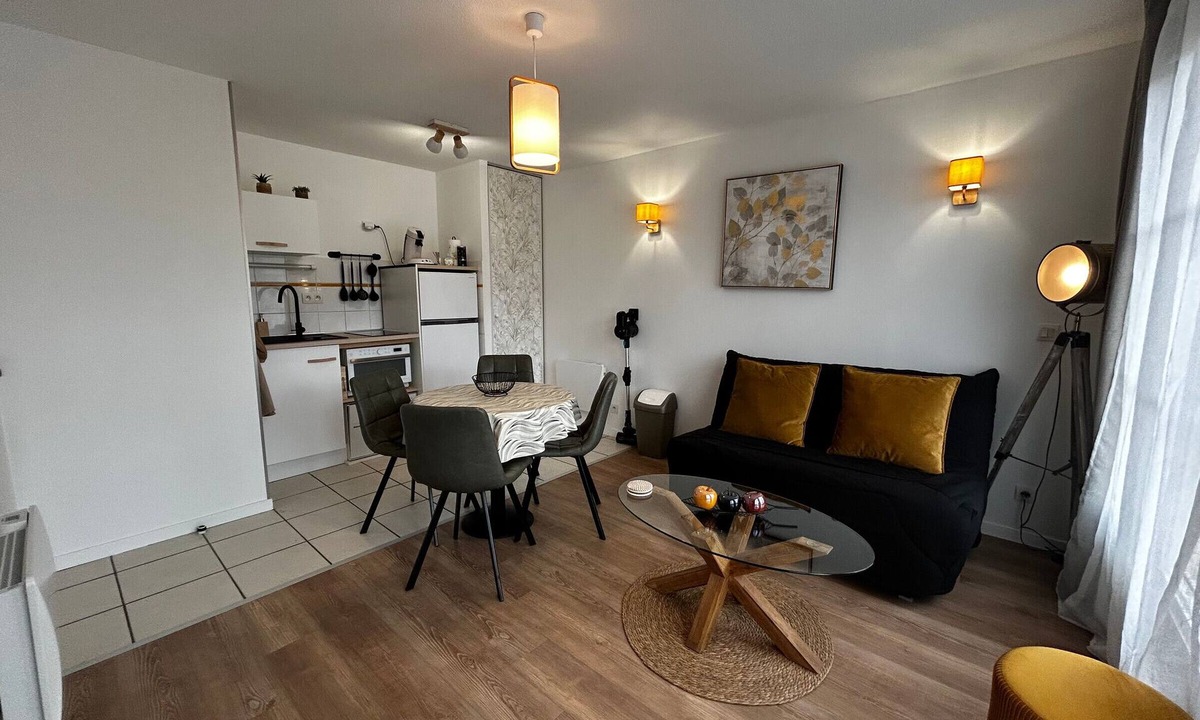 La Roche-Posay Apartment | Renovated T2 with WiFi and parking 200m from the Spa