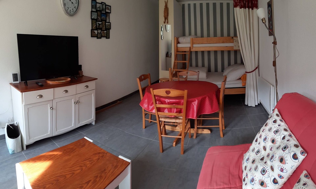 La Mongie Apartment | Rental Studio La Mongie Tourmalet classified 2 stars