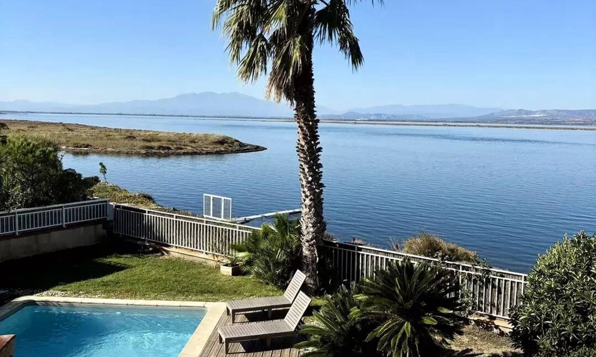Port Leucate Villa | Residence 8jbart580-port Leucate - Villa private pool superb view etang leucate 8JBART580