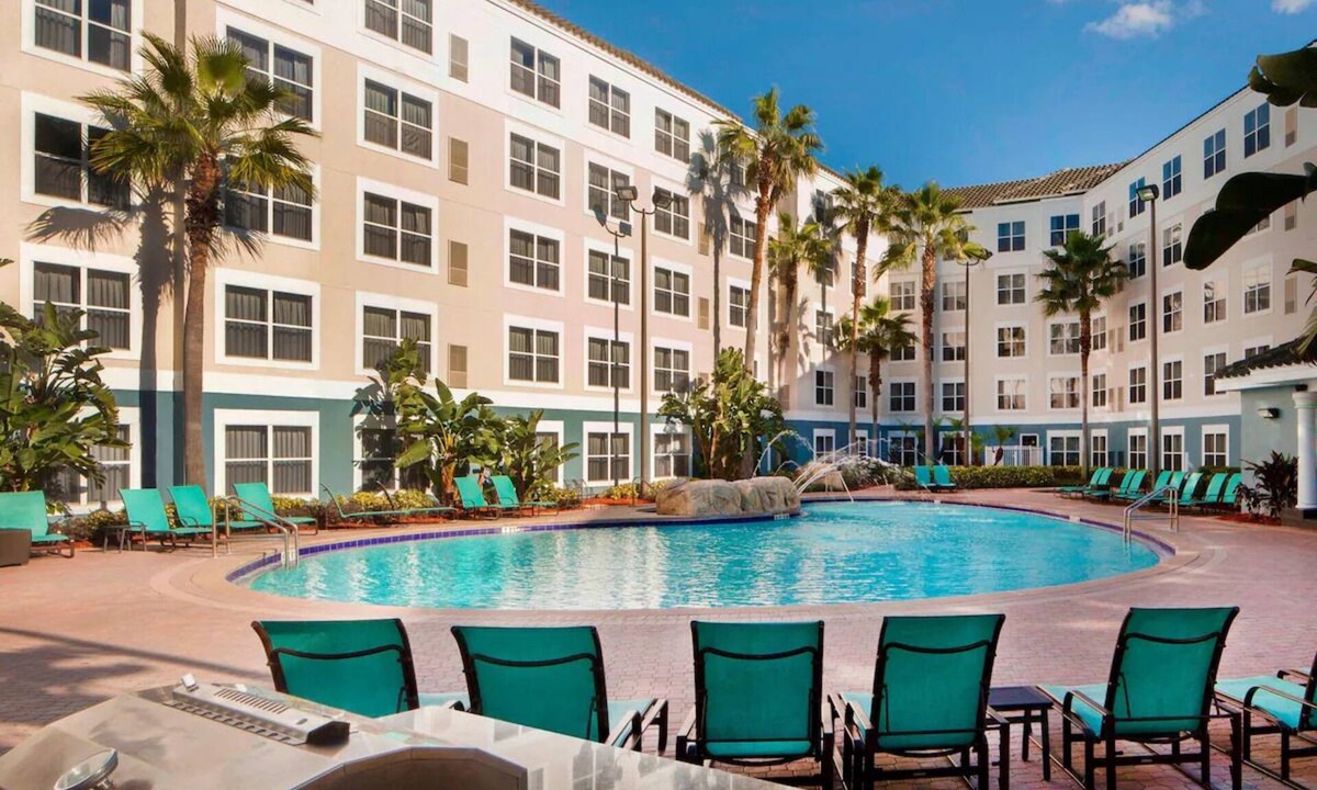 Florida Central Atlantic Coast Hotel | Residence Inn Orlando | King Studio | Spacious Suite with Full Kitchen
