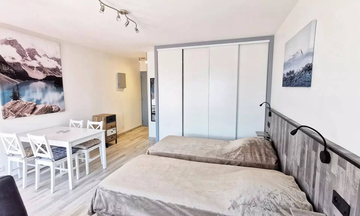 Aix-les-Bains City Center Apartment | Residence Le Chateau Durieux 4 - Coup de coeur pour ce petite studio completly relooké !