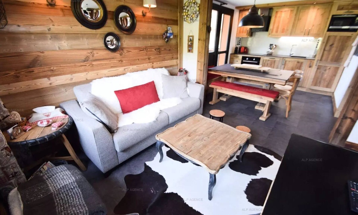 Plagne Villages Apartment | Residence Le Perce Neige - TRIPLEX 5 rooms 8/10 pers - LE PERCE NEIGE - direct WIFI on tracks
