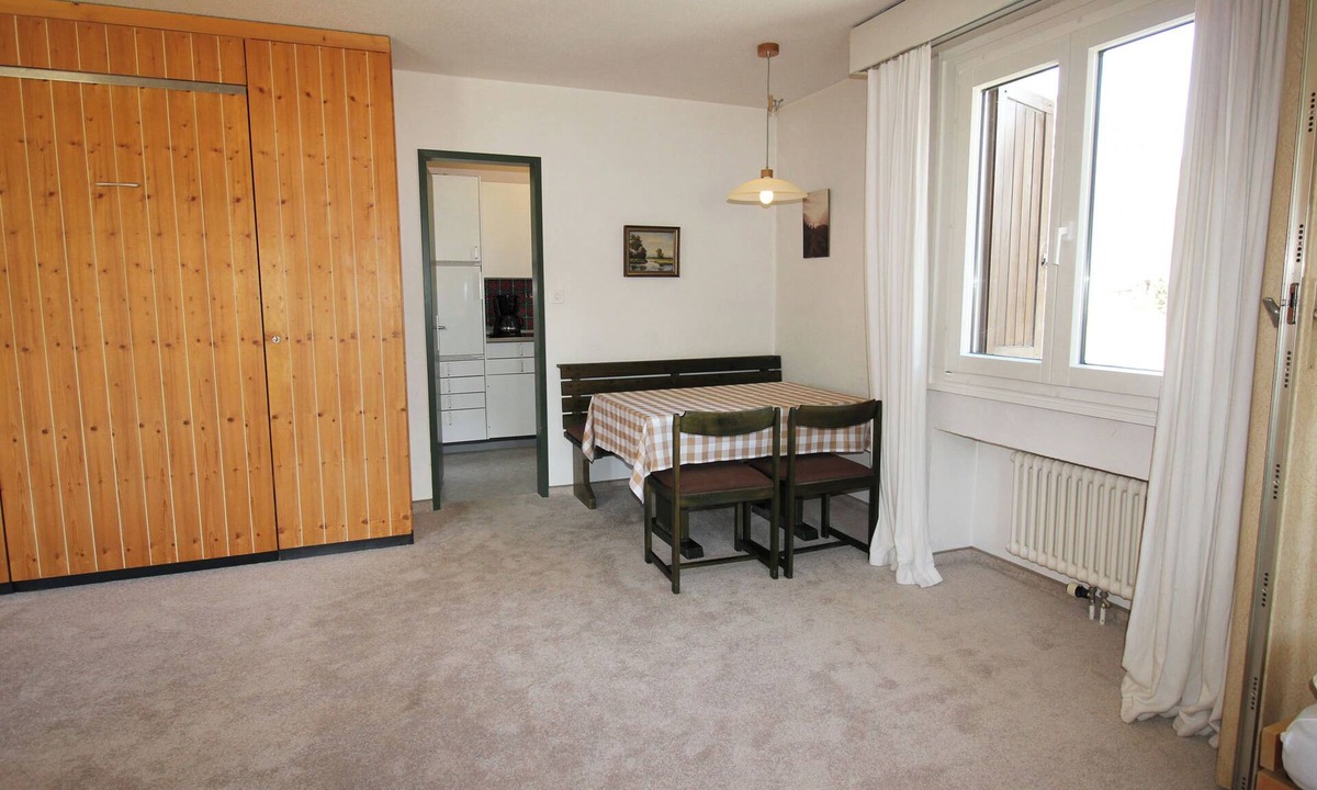 Sils-Maria Apartment | Residenza Lagrev - 1 1/2 room flat no. 107 - type 15B - 1st floor - south