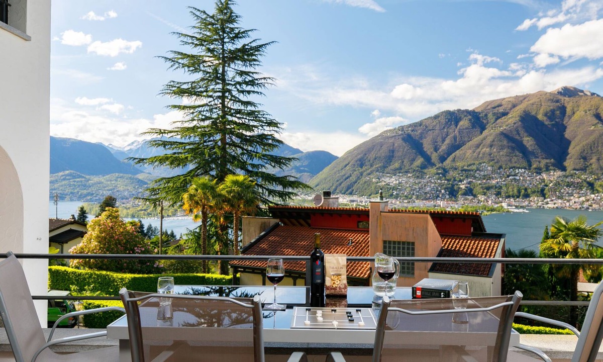 Gambarogno Apartment | Residenza Miralago Apt. D32 by Interhome