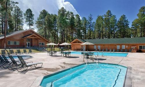 Pinetop House | Resort 1BD condo with amenities of pool arcade walking trails and more