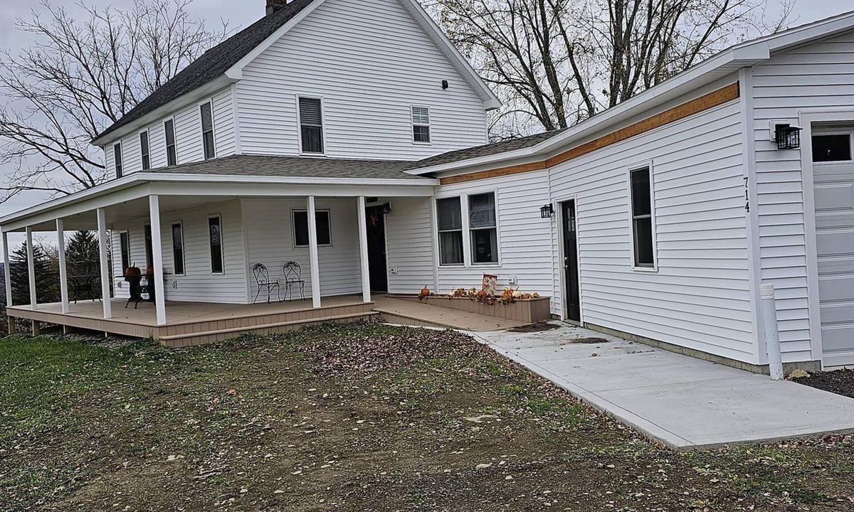 Homer Other | Restored farmhouse in the Finger Lakes region of New York.