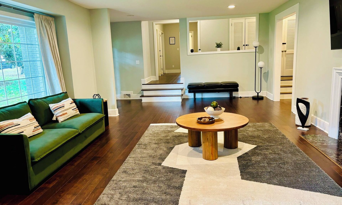 Zebulon House | Retreat near Raleigh: Pool Table, Grill & ADA Bath in Remodeled Home