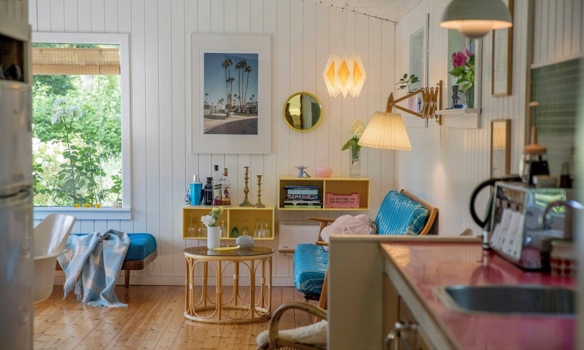 Melby House | Retro holiday house with an incredible atmosphere