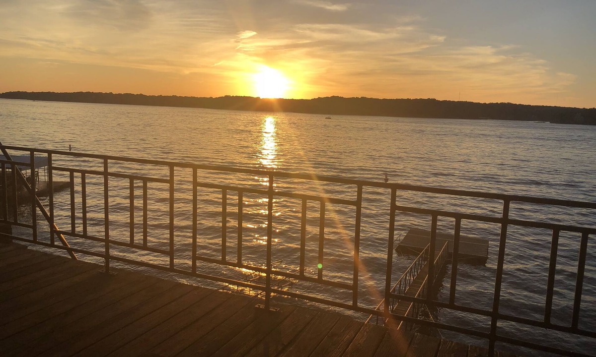 Eucha House | Right on the water, best view on the lake!