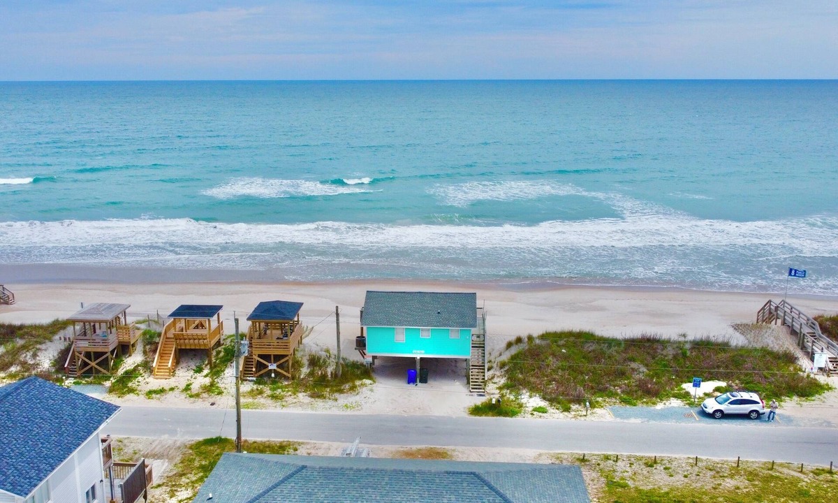 Surf City House | Riki Tiki | Oceanfront Home in Surf City